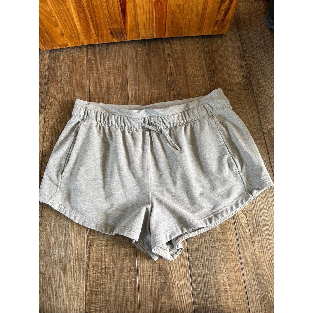 Lululemon Inner Glow 3” Shorts Sz. 14 Heathered Medium Grey